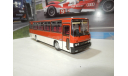 Автобус Икарус-256.54 скарлат, масштабная модель, Ikarus, DEMPRICE, 1:43, 1/43