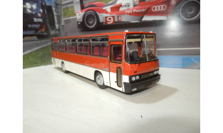 Автобус Икарус-256.54 скарлат, масштабная модель, Ikarus, DEMPRICE, 1:43, 1/43