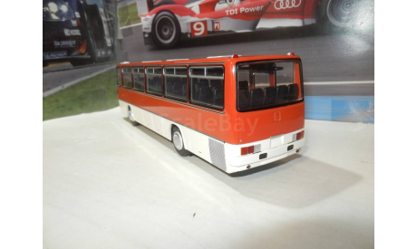 С РУБЛЯ!!! - Автобус Икарус-256.54 скарлат, масштабная модель, Ikarus, DEMPRICE, 1:43, 1/43