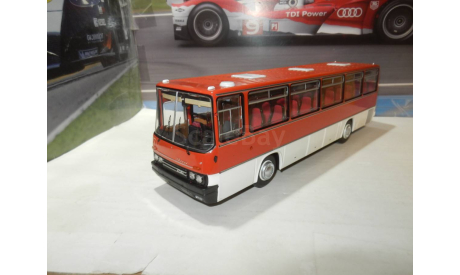 С РУБЛЯ!!! - Автобус Икарус-256.54 скарлат, масштабная модель, Ikarus, DEMPRICE, 1:43, 1/43