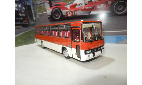 Автобус Икарус-256.51 шарлах, масштабная модель, Ikarus, DEMPRICE, scale43