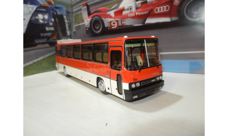 Автобус Икарус-250.70 клюквенный, масштабная модель, Ikarus, DEMPRICE, 1:43, 1/43