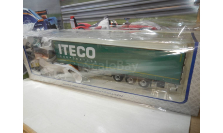 С РУБЛЯ!!! - Полуприцеп НефАЗ-93341 ITECO, масштабная модель, ПАО КАМАЗ, 1:43, 1/43