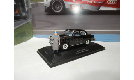 Волга ГАЗ-21И с фигуркой Ю.А.Гагарина, масштабная модель, VMM/VVM, 1:43, 1/43