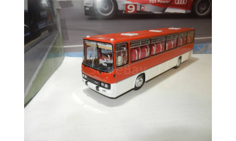 С РУБЛЯ!!! Автобус Икарус-256.51 шарлах, масштабная модель, Ikarus, DEMPRICE, 1:43, 1/43
