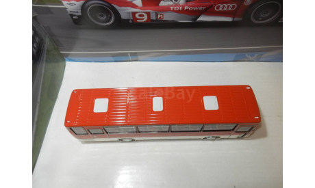 С РУБЛЯ!!! Автобус Икарус-256.51 шарлах, масштабная модель, Ikarus, DEMPRICE, 1:43, 1/43