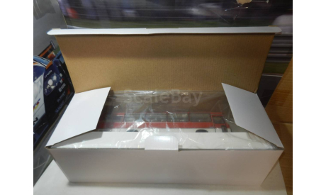 С РУБЛЯ!!! Автобус Икарус-256.51 шарлах, масштабная модель, Ikarus, DEMPRICE, 1:43, 1/43