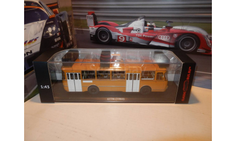 С РУБЛЯ!!! - Автобус ЛиАЗ-677М охра ’Классик Бас’, масштабная модель, Classicbus, 1:43, 1/43