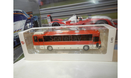 С РУБЛЯ!!! Автобус Икарус-250.70 клюквенный, масштабная модель, Ikarus, DEMPRICE, 1:43, 1/43