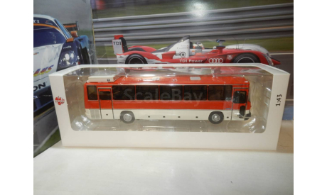 С РУБЛЯ!!! Автобус Икарус-250.70 клюквенный, масштабная модель, Ikarus, DEMPRICE, 1:43, 1/43