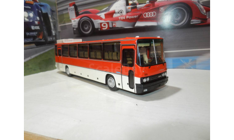 Икарус-250.70 клюквенный, масштабная модель, DEMPRICE, scale43, Ikarus