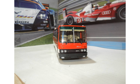 Икарус-250.70 клюквенный, масштабная модель, DEMPRICE, scale43, Ikarus