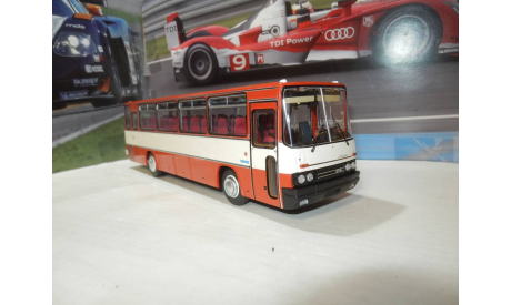 Икарус-256.54 киноварь, масштабная модель, DEMPRICE, scale43, Ikarus