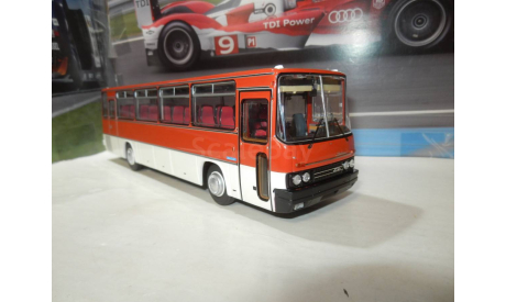 Автобус Икарус-256.54 скарлат, масштабная модель, Ikarus, DEMPRICE, 1:43, 1/43