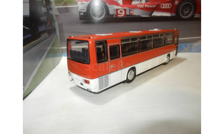 Автобус Икарус-256.54 скарлат, масштабная модель, Ikarus, DEMPRICE, scale43