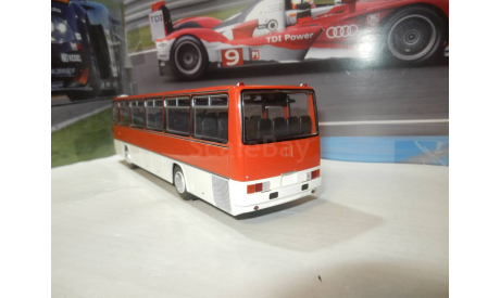 Автобус Икарус-256.54 скарлат, масштабная модель, Ikarus, DEMPRICE, scale43