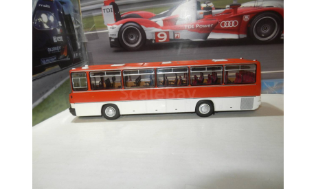 Автобус Икарус-256.54 скарлат, масштабная модель, Ikarus, DEMPRICE, scale43