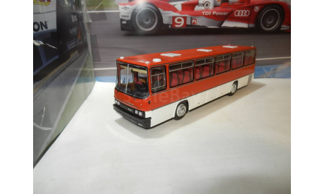 Автобус Икарус-256.54 скарлат, масштабная модель, Ikarus, DEMPRICE, scale43