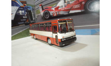 Икарус-256.54 киноварь, масштабная модель, DEMPRICE, scale43, Ikarus