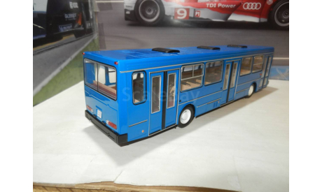Автобус ЛиАЗ-5256.00 синий, масштабная модель, DEMPRICE, scale43