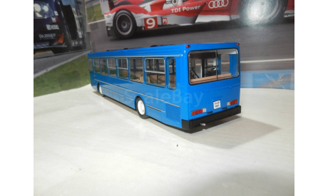 Автобус ЛиАЗ-5256.00 синий, масштабная модель, DEMPRICE, scale43