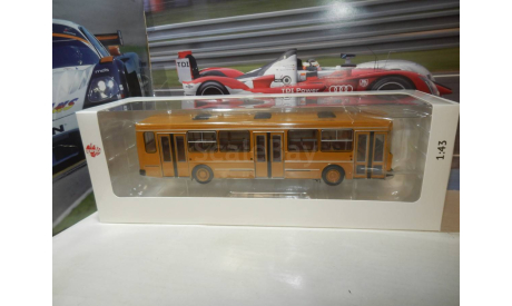 С РУБЛЯ!!! - ЛиАЗ-5256.00 желтый, масштабная модель, DEMPRICE, scale43