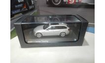 BMW 3 Series Touring серебристая, масштабная модель, Дилерская модель, scale43