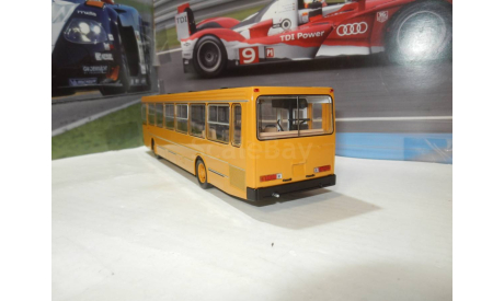 Автобус ЛиАЗ-5256 желтый, масштабная модель, DEMPRICE, scale43