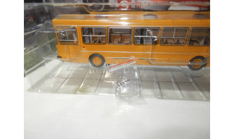 Автобус ЛиАЗ-5256 желтый, масштабная модель, DEMPRICE, scale43