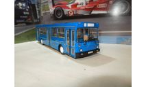 С РУБЛЯ!!! - Автобус ЛиАЗ-5256 синий с номерами, масштабная модель, DEMPRICE, 1:43, 1/43