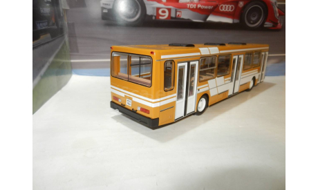 Автобус ЛиАЗ-5256 Агат с номерами, масштабная модель, DEMPRICE, 1:43, 1/43