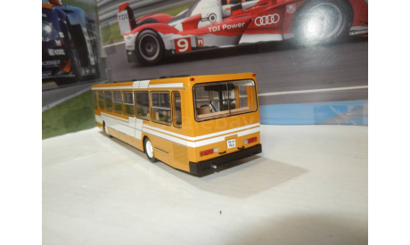 Автобус ЛиАЗ-5256 Агат с номерами, масштабная модель, DEMPRICE, 1:43, 1/43