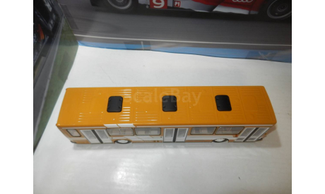 Автобус ЛиАЗ-5256 Агат с номерами, масштабная модель, DEMPRICE, 1:43, 1/43