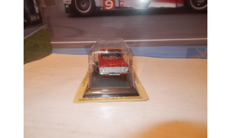 Москвич 408-412 красный, масштабная модель, DeAgostini, 1:43, 1/43