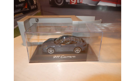 Porsche 911 (991) Carrera 4 Coupe grau metallic, масштабная модель, Herpa, scale43