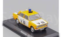 LADA 1300 VB, желтый/белый, масштабная модель, ВАЗ, EVR-mini, scale43