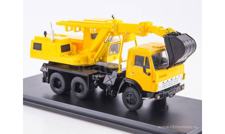 ЭО-3532 (КамАЗ-5511) желтый, масштабная модель, Start Scale Models (SSM), 1:43, 1/43