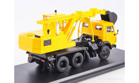 ЭО-3532 (КамАЗ-5511) желтый, масштабная модель, Start Scale Models (SSM), 1:43, 1/43