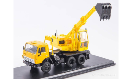 ЭО-3532 (КамАЗ-5511) желтый, масштабная модель, Start Scale Models (SSM), 1:43, 1/43