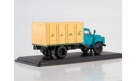 ГЗСА-3704 (52) ХЛЕБ морская волна/желтый, масштабная модель, Start Scale Models (SSM), scale43, Горький