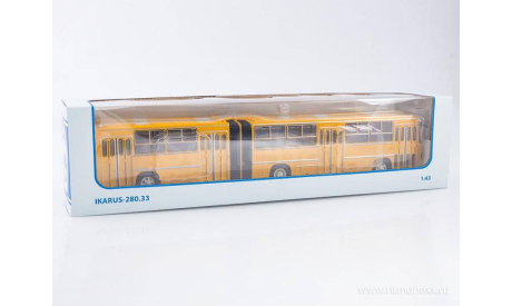 Икарус-280 желтый, масштабная модель, Ikarus, Советский Автобус, 1:43, 1/43