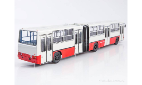 Автобус Икарус-280.64 белый с красной полосой., масштабная модель, Ikarus, Советский Автобус, scale43