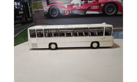 Автобус Икарус-255.70 белый, масштабная модель, Ikarus, DEMPRICE, 1:43, 1/43