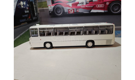 Автобус Икарус-255.70 белый, масштабная модель, Ikarus, DEMPRICE, 1:43, 1/43