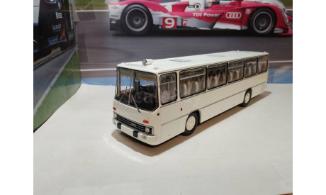 Автобус Икарус-255.70 белый, масштабная модель, Ikarus, DEMPRICE, 1:43, 1/43