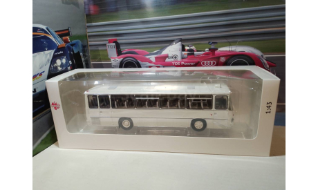 Автобус Икарус-255.70 белый, масштабная модель, Ikarus, DEMPRICE, 1:43, 1/43