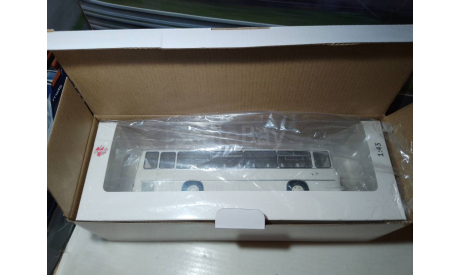 Автобус Икарус-255.70 белый, масштабная модель, Ikarus, DEMPRICE, 1:43, 1/43