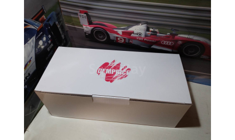 Автобус ЛАЗ-695Н красный с белыми полосами, масштабная модель, DEMPRICE, scale43