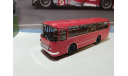 Автобус ЛАЗ-695Н красный, масштабная модель, DEMPRICE, scale43