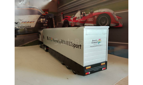 Renault TR350 benetton F1 team truck silver, масштабная модель, IXO грузовики (серии TRU), 1:43, 1/43